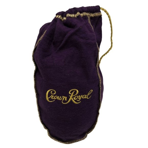 Crown Royal Purple 1.75L Drawstring Bag - Picture 3 of 4